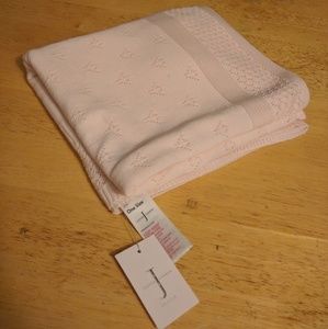 Jasper Conran Baby Blanket 100% Cotton NEW W/ TAG